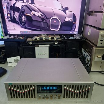 SANSUI SE-8X...stereo equalizer so spektrálnym analyzerom.. - 2