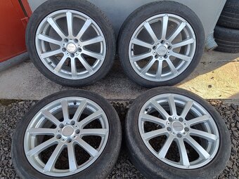 Alu disky 17" 5x112 MAM 225/45 R17 - 2