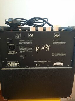 Fender Rumble 15 basové kombo - 2