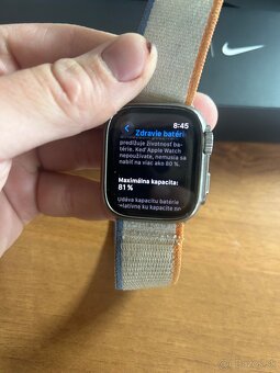 Predám Apple watch 7 (41mm) Nike edition - 2