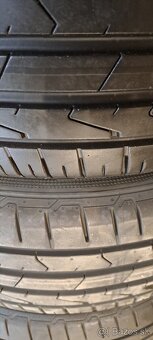 Predám 3ks jazdené letné 195/65r15-91H Hankook - 2