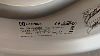 Predám plne funkčnú sušičku Electrolux na 8kg prádla - 2