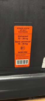 Predám autosedačku ROMER BRITAX s isofix - 2