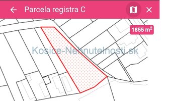 Pozemok Vojčice 1855 m2 tichá lokalita - 2