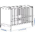 Detská postieľka Ikea SMÅGÖRA - 2