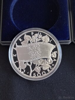 Strieborné mince 500 Korún Československo PROOF - 2