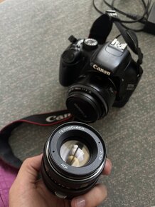 Canon EOS 550D + 2 objektívy, taška a príslušenstvo - 2