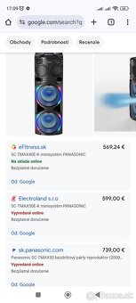 Pártybox reprák aktívny - 2