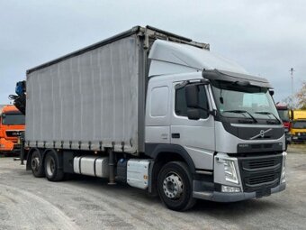 Volvo FM 420-6x2–Valník+HR-Palfinger PK 27002-SHE 27t/m+Jib - 2