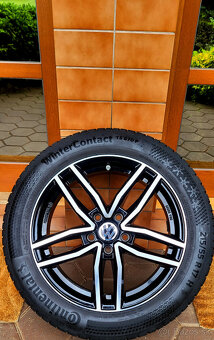 alu R17 5x112, zimné pneu 215/55, VW Passat + Škoda Superb - 2