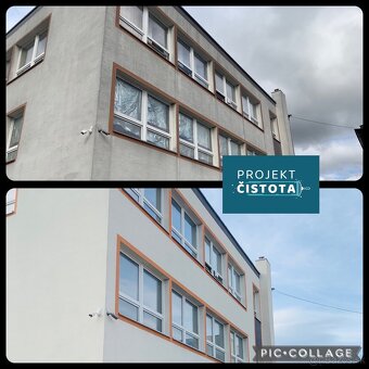 Čistenie fasád, zámkovej dlažby a striech - 2