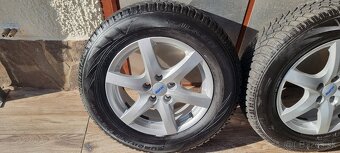 Predám Alutec elektrony 5x108 R16 / 215/65 r16 Falken zimné - 2