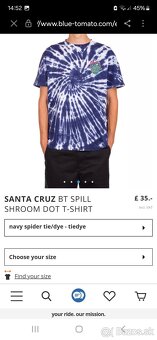 Santa Cruz tricko kratke rukavy Nosene 1x stav novej - 2