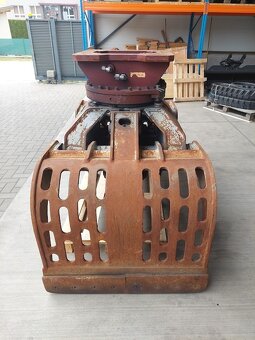 Demolačný drapák s rotátorom Demarec DRG-22-DN 15-30 ton - 2
