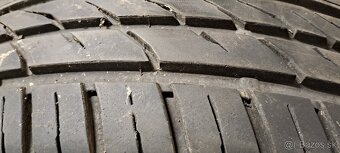 Predám 4ks jazdené letné 215/55r17-98Y Matador - 2
