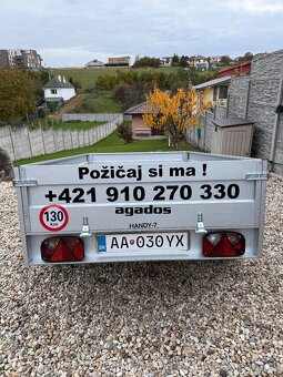 Požičaj si privesny vozík Agados - 2