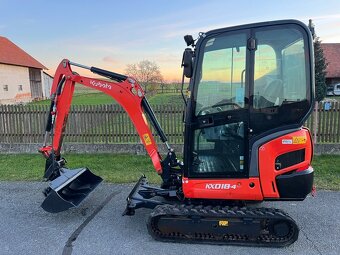 Minibagr Kubota KX018-4 hyd.podvozek+hyd.svahovka - 2