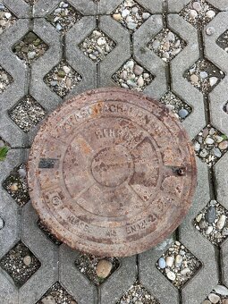 Predám liatinový poklop 420 - 2