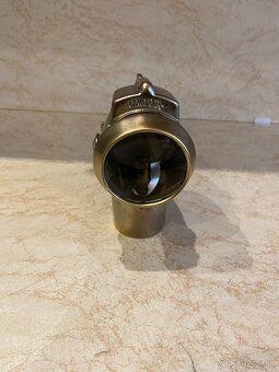 Karbidová lampa  3 na historický bicykel. - 2