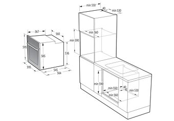 Predám rúru rustikál Gorenje BOS6747 - 2