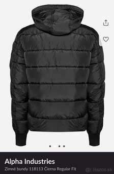 Pánska zimná bundu XL Alpha Industries - 2