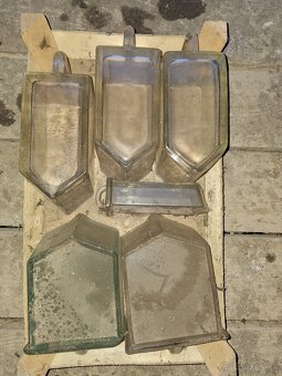 Sklenene retro nadoby - 2