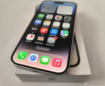 apple iphone 14 PRO 128gb Silver / Batéria 100% - 2