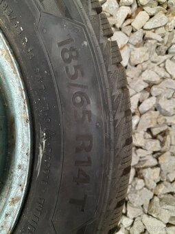 Lacno predám zimné pneumatiky na diskoch - 2