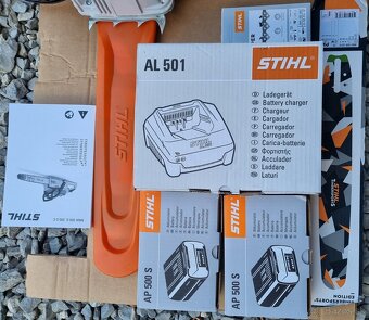 Stihl msa 300 c bq aku pila set rok 2025 - 2