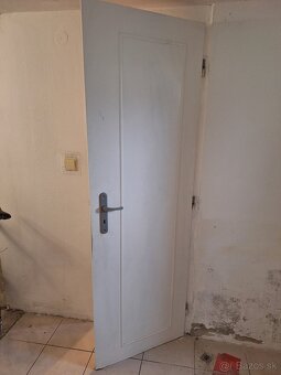 Interiérové dvere 65 cm pravé biele - 2