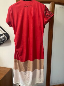 Červené šaty Desigual M/38 - 2