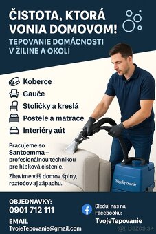 Hĺbkové tepovanie v Žiline a v okolí TvojeTepovanie - 2