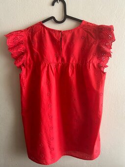 Dámska červená blúzka - 2