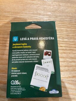 Leva a prava hemisfera v CZ kartova hra - 2