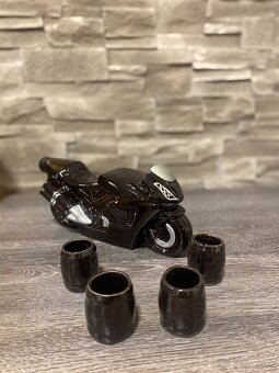 KERAMICKÁ FĹAŚA MOTOCYKEL DARĆEK - 2