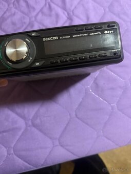 AUTORÁDIO SENCOR - 2