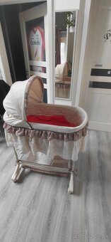 Detska postieľka na koleckach - 2