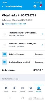 Predam TV Samsung QE55Q75TATXXH - 2