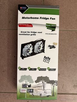 Titan ventilátor k lednici do karavanu - 2