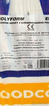 Polystyrén 12 cm EPS70 15 m2 - 2