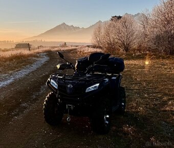 CFMOTO Gladiator X520-A T3B - čierna 744km 2022 - 2
