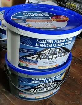 Predám fasádnu silikátovú farbu - 2 x 10 L - 2