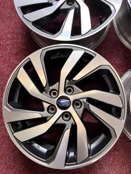 5x114,3 R18 Orig. alu Subaru Levorg + senzory tlaku - 2