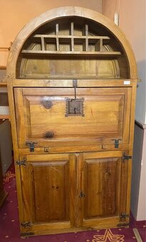barova komoda, masív, bazar, v134x s134x h53 cm - 2