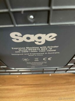 Sage Espresso BES875BKS - 2
