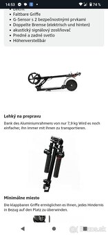 Skladacia e - kolobezka - 2