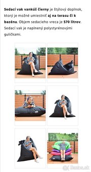 Veľký sedací vak - 2