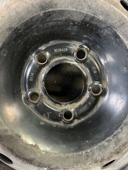Plechove disky R16 5x118 - 2