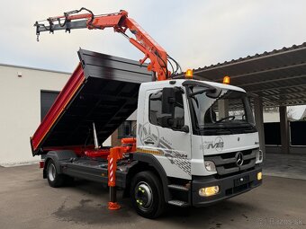 Mercedes-Benz Atego 1524 sklápač trojstr. hydraulická ruka - 2