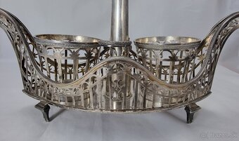 Kaštieľna strieborná súprava - 622 gramov - 2